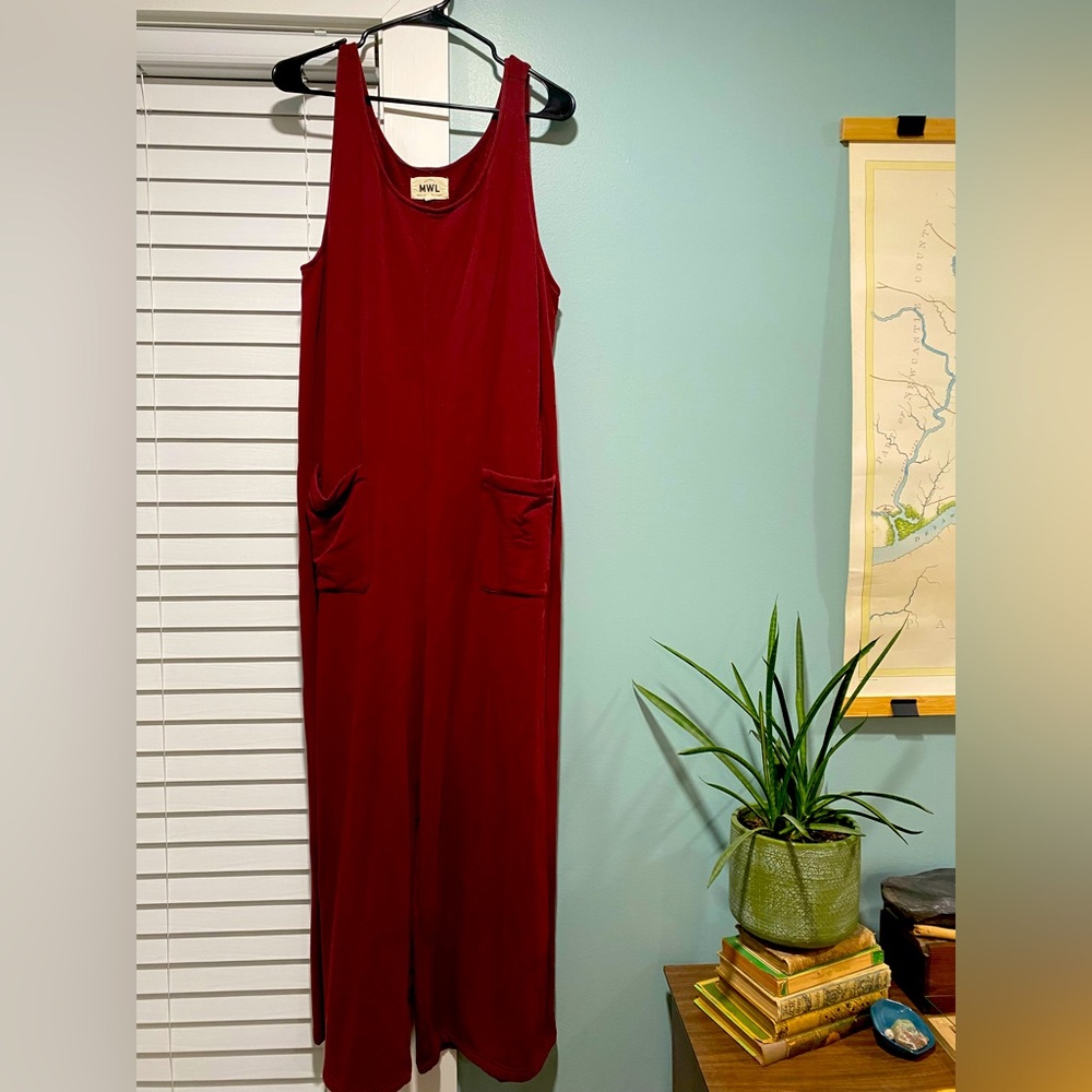 Madewell MWL Superbrushed Pull-on Jumpsuit